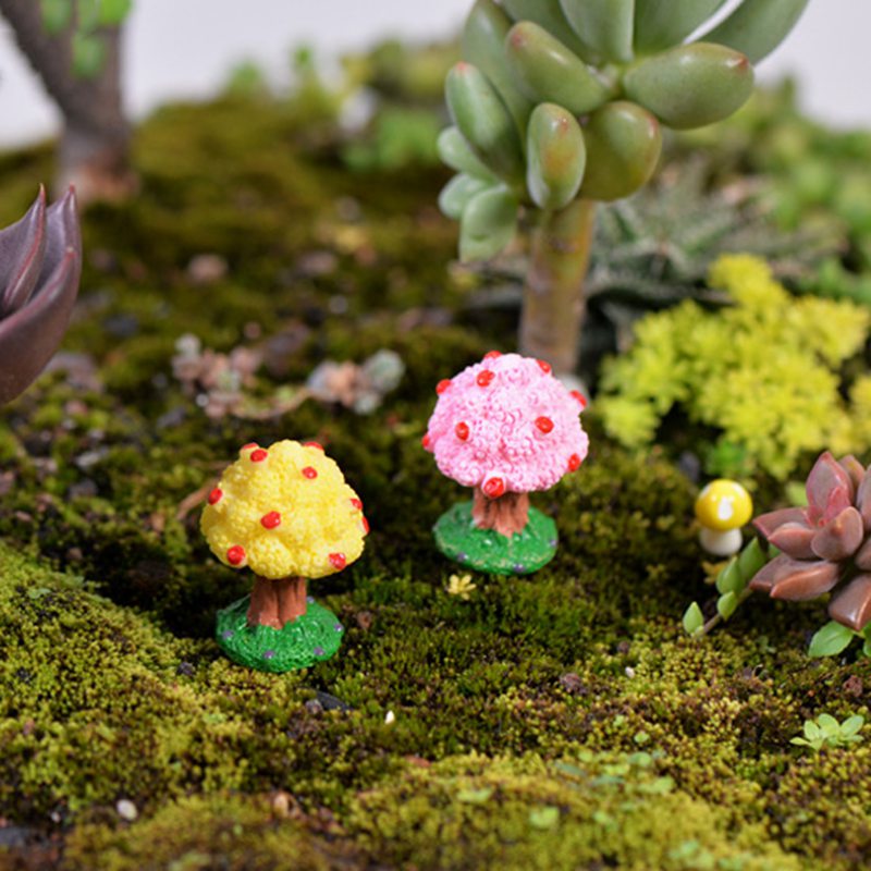 1 Đồ trang trí Cây Táo Mini Trang Trí Sân Vườn