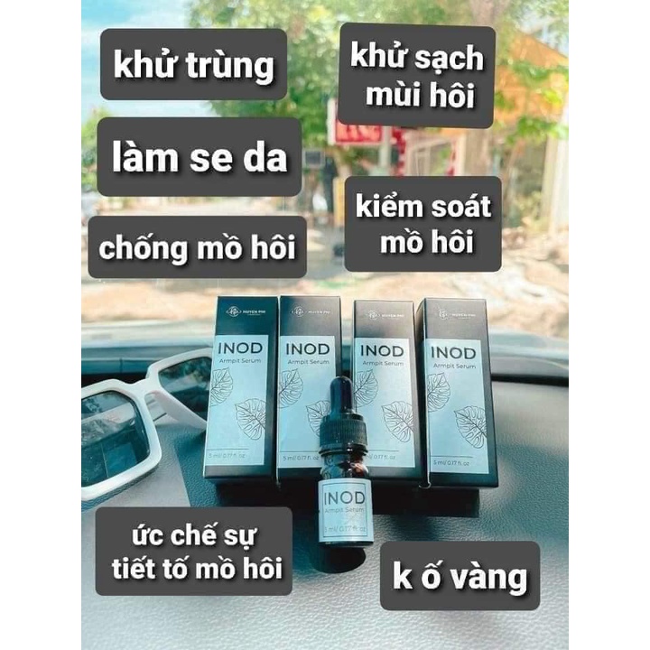 TINH CHẤT SERUM INOD KHỬ MÙI HÔI NÁCH, HÔI CHÂN, HỖ TRỢ GIẢM THÂM HIỆU QUẢ