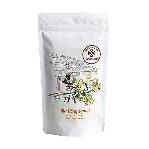 Ô MAI 12 MÙA HOA TÚI ZIP HỒNG LAM