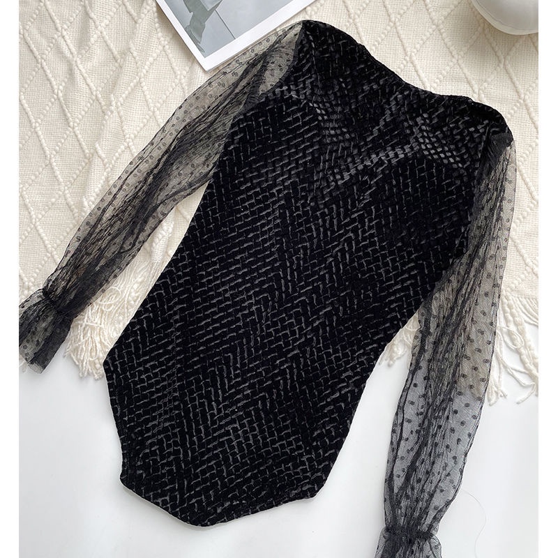 Bộ đồ bơi một mảnh tay dài thời trang quyến rũ cho nữ