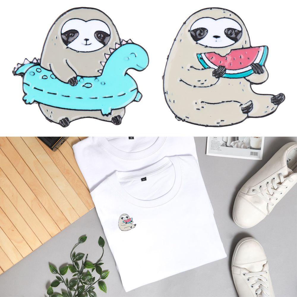 Ghim Cài Áo Hình Động Vật Hoạt Hình Đáng Yêu