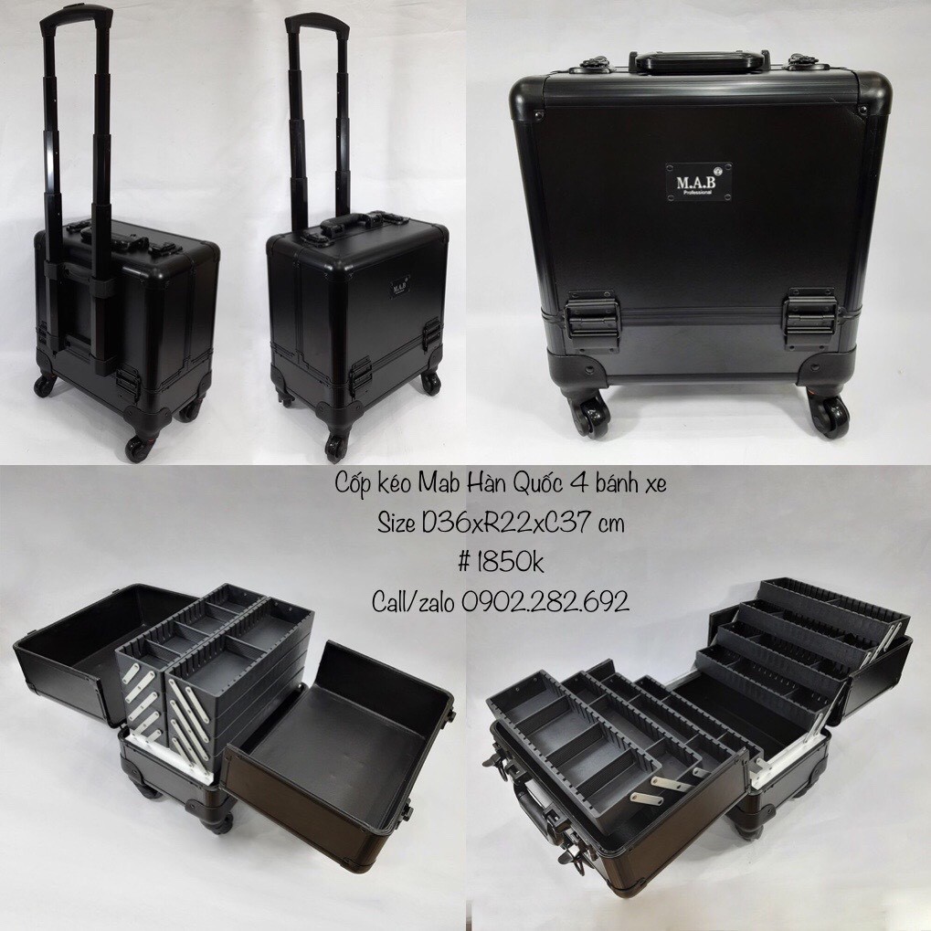 Cốp Kéo MAB Hàn Quốc 4 bánh xe