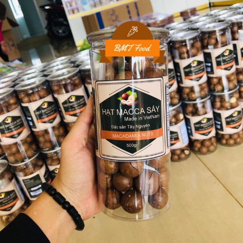 500g Hạt Macca Daklak Sạch Nhà Trồng Size A, Có Giấy Phép VSANTP (Hạt Mắc ca Sấy Nóng Giòn Thơm) | BigBuy360 - bigbuy360.vn