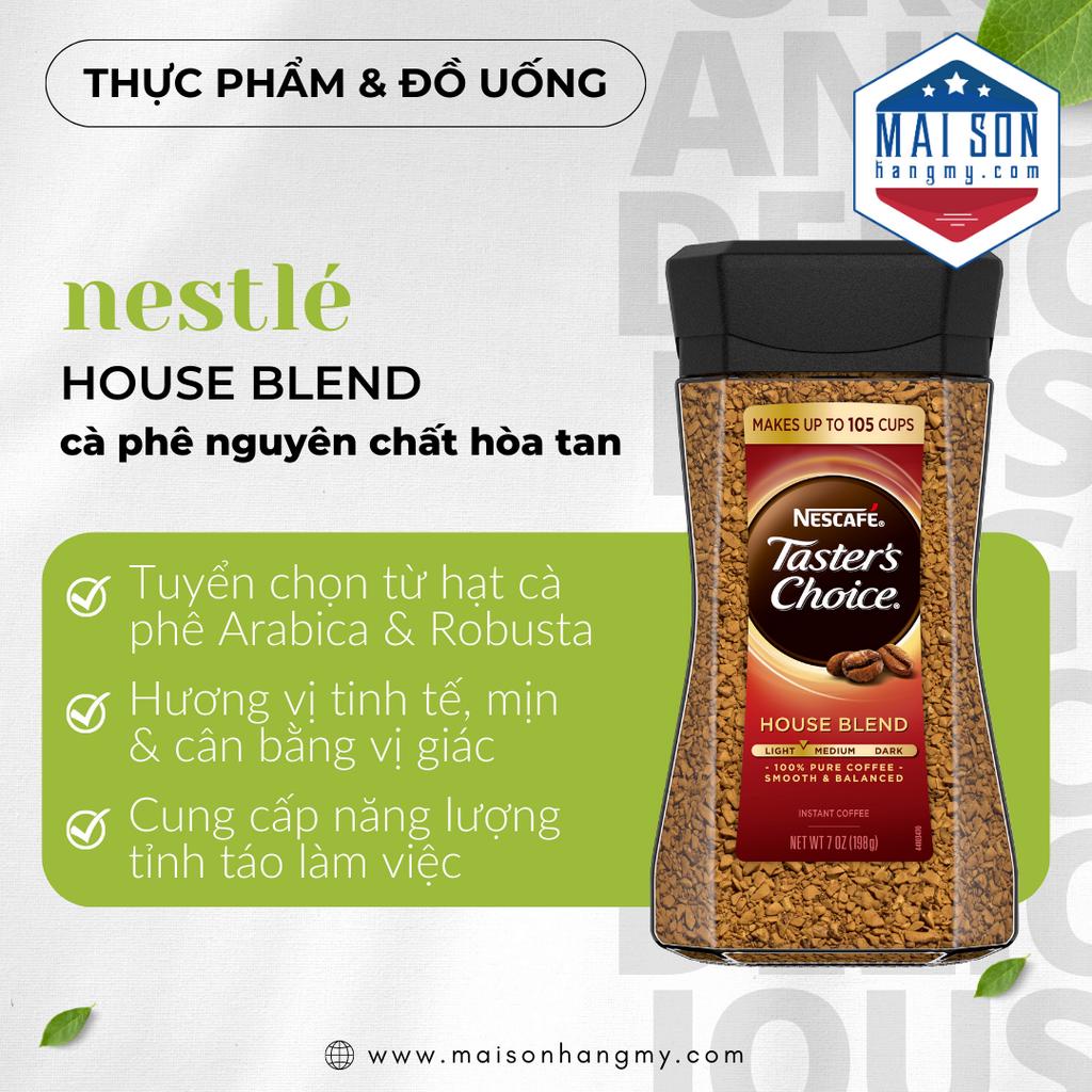 CÀ PHÊ HÒA TAN NESTLE TASTER'S CHOICE VỊ STARBUCKS  - Hàng Nhập USA Chính Hãng
