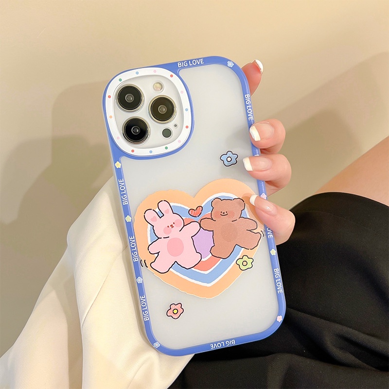 Ốp lưng iphone Ốp Điện Thoại Họa Tiết Hoạt Hình Mắt To Dễ Thương Cho Iphone 12 13Pro 11 xr 6 7 8 xs Dinuo case