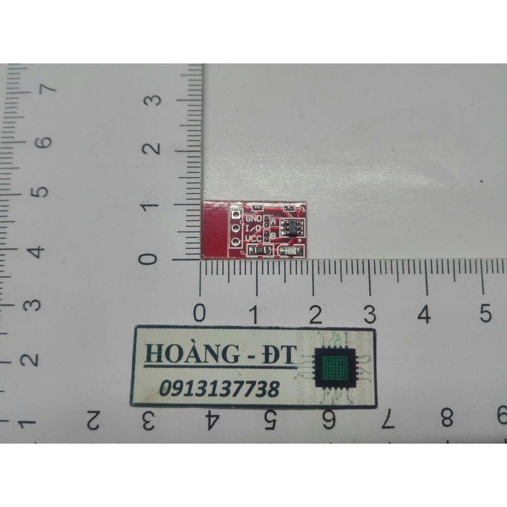 Mạch cảm ứng chạm tay TTP223 đỏ