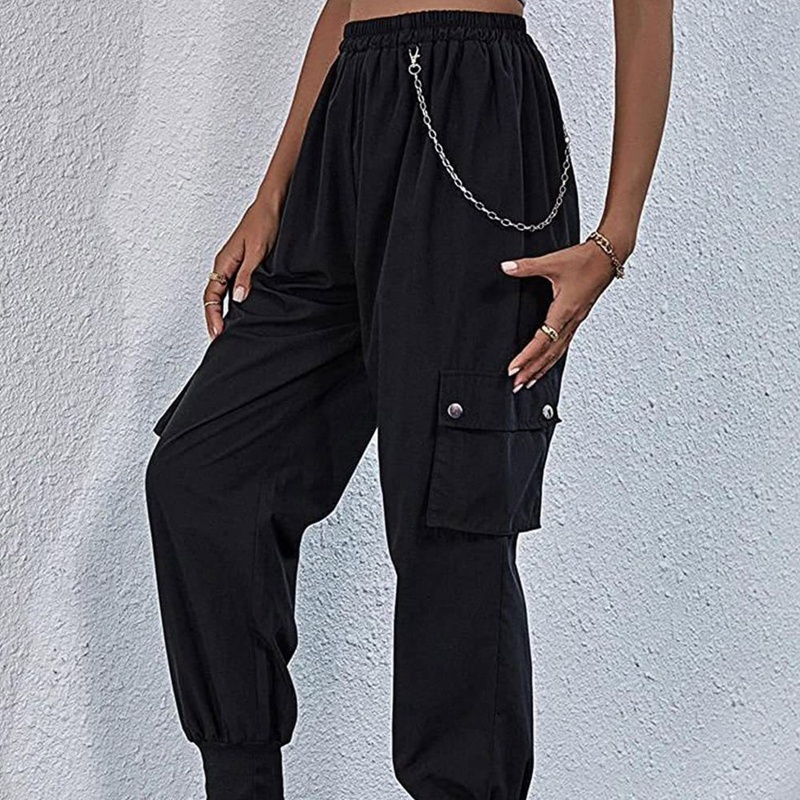 Xiangbao Móc Khóa Dây Xích Dày Dạng Xích Phong Cách Punk Hip Hop Trang Sức Cho Quần Jean / Xe Đạp