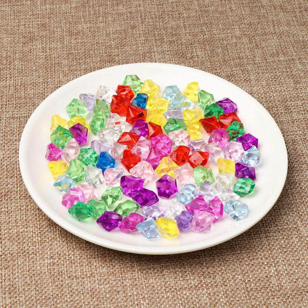 Đá Cuội AUGUSTINE Bằng Acrylic Nhiều Màu Sắc|Đá Viên Nhân Tạo Dùng Trang Trí Bể Cá
