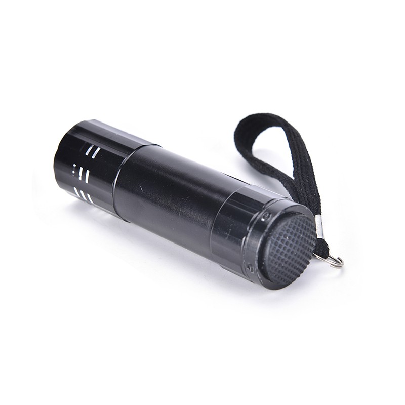 Đèn Pin 9 Bóng LED UV Siêu Sáng