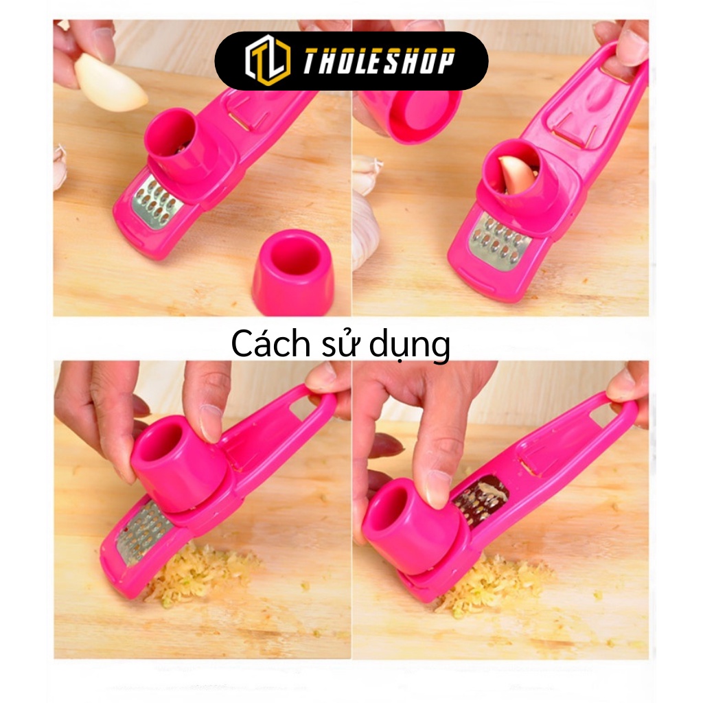 Dụng Cụ Nghiền Tỏi Tiện Ích - Đồ Xay Tỏi, Hành, Gừng Bằng Tay Cho Gia Đình 8160