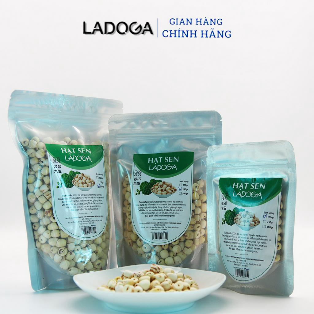 Hạt Sen LADOGA đóng túi 250g, 500g