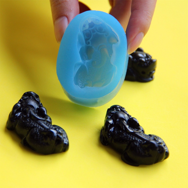 Khuôn silicone làm trang sức hình cầu may mắn