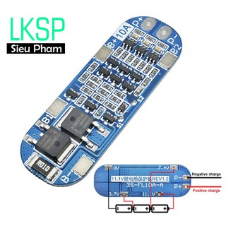 Mạch Bảo Vệ Pin 3S 12.6V 10A