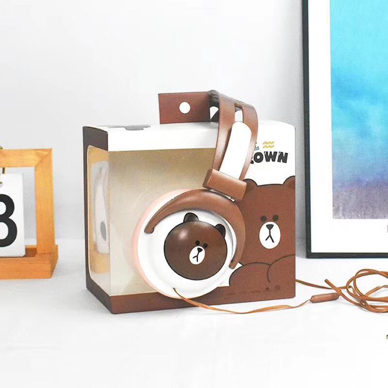 Tai nghe chụp tai hình thú Cartoon cực xinh.