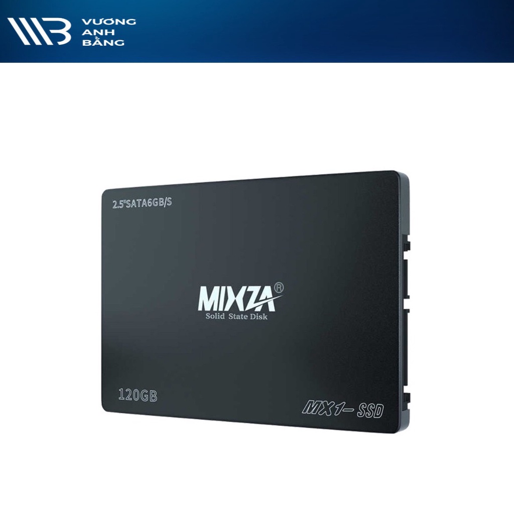 Ổ Cứng SSD 120GB MIXZA 2.5 SATA3 - Hàng chính hãng BH 36 tháng