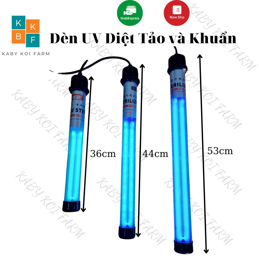 Đèn UV 2 bóng diệt tảo, khuẩn có hại dành cho hồ cá lớn công suất 20W, 30W, 40W