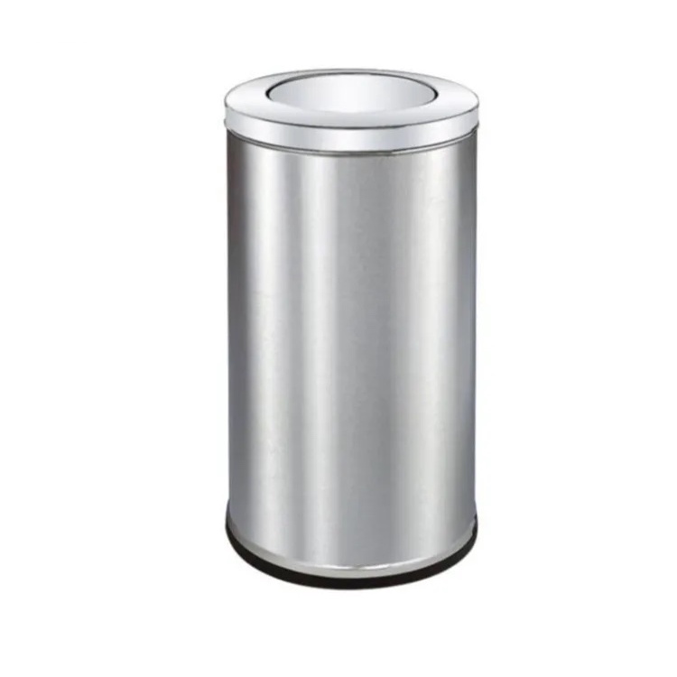 THÙNG RÁC INOX NẮP LẬT XOAY