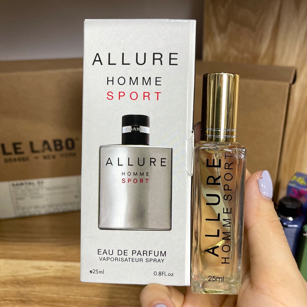 Nước hoa nội địa trung allure homme sport 25ml thơm lâu nhóm hương thể thao năng động