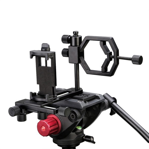 SVBONY SV180 Bộ chuyển đổi Kính viễn vọng Điện thoại Holeder với Nền tảng Micro-motion và Điều chỉnh Cần gạt Giá đỡ