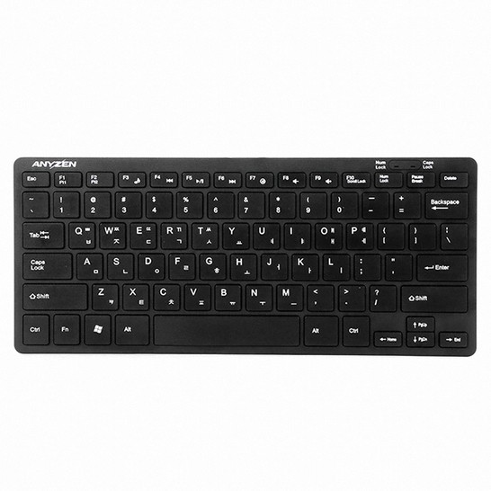 Bàn phím máy tính Mini Anyzen K200 kết nối dây cổng USB song ngữ Việt Hàn