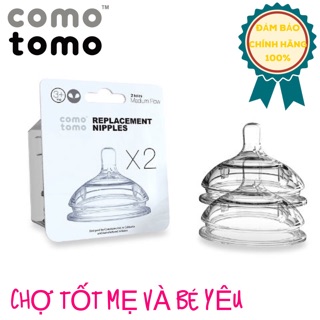 LẺ/SET 2 NÚM TY COMOTOMO SIZE 1-2-3-Y CUT MỸ