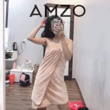 Khăn Tắm Hàn Quốc 1m4*70cm Nặng Thấm Hút Nhanh - AMZO