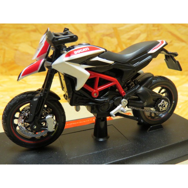 XE MÔ HÌNH MOTO Siêu xe DUCATI HYPERMOTARD SP 2013 - MAISTO tỷ lệ 1:18