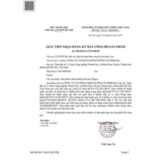 Sữa Hovana Digest - Hỗ Trợ Tiêu Hóa - 900gr