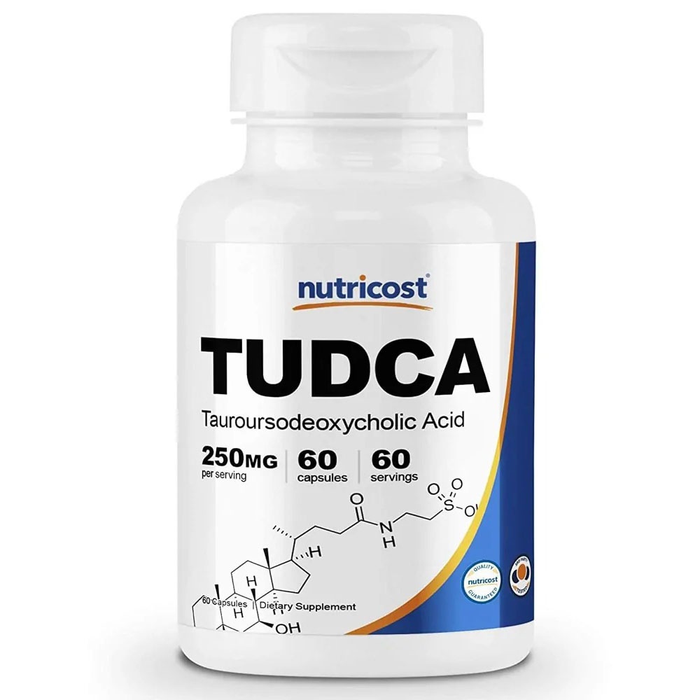 Viên uống bảo vệ gan Nutricost Tudca 250mg (60 Capsules) nhập khẩu Mỹ, phân phối Gymstore