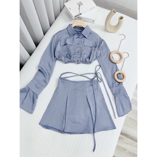SET AO VAY LỤA CỘT DÂY