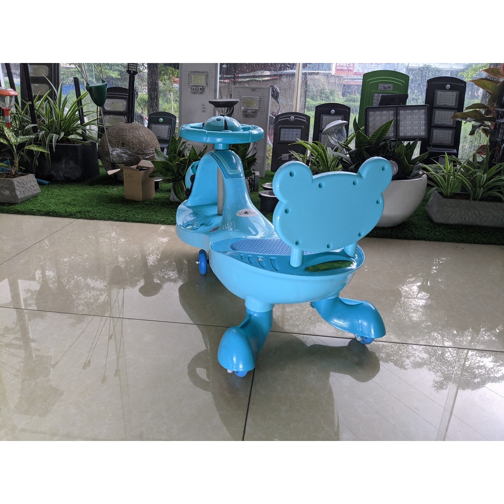 Xe lắc tay cho bé có nhạc BABY PLAZA HZL-288-1