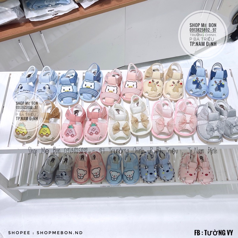 Giày tập đi Ualarogo cho bé trai bé gái