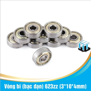 Set 2 cái Vòng bi (bạc đạn) 623zz kích thước(3*10*4mm)(2 cái)