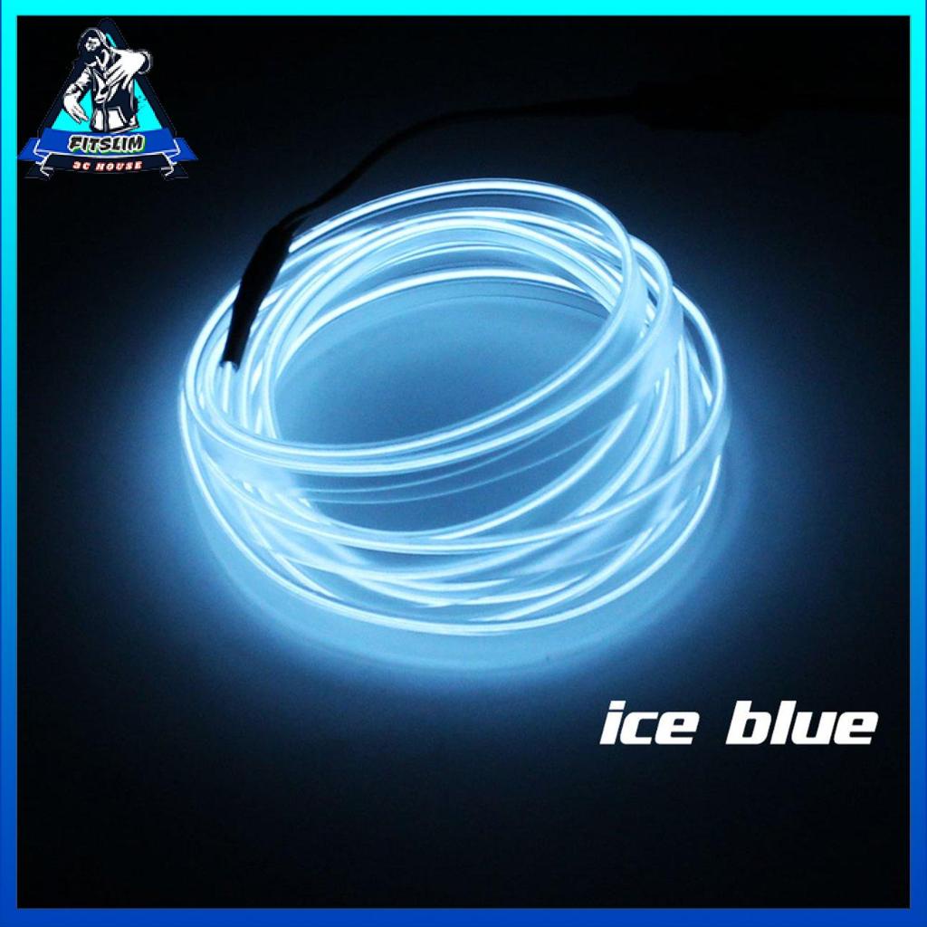 Dây Đèn Led Neon El + Ổ Đĩa 3v / 12v Usb Chuyên Dụng Cho Trang Trí Tiệc