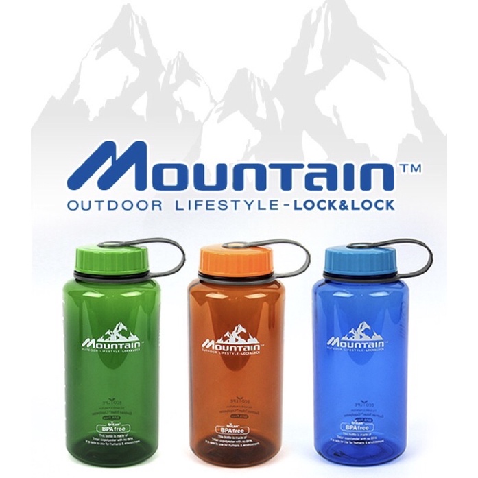 Bình Nước Thể Thao Lock&Lock Mountain 600ml Nhựa Tritan ABF611