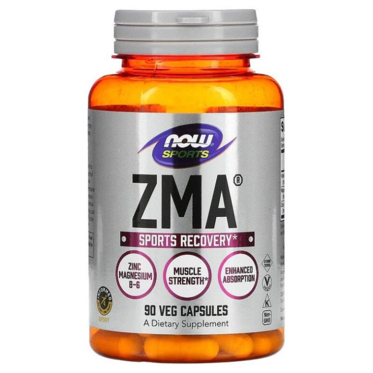 Viên Now ZMA Bổ Sung Vitamin Và Khoáng Chất Giúp Cải Thiện Giấc Ngủ Và Phục Hồi Cơ Bắp Now ZMA