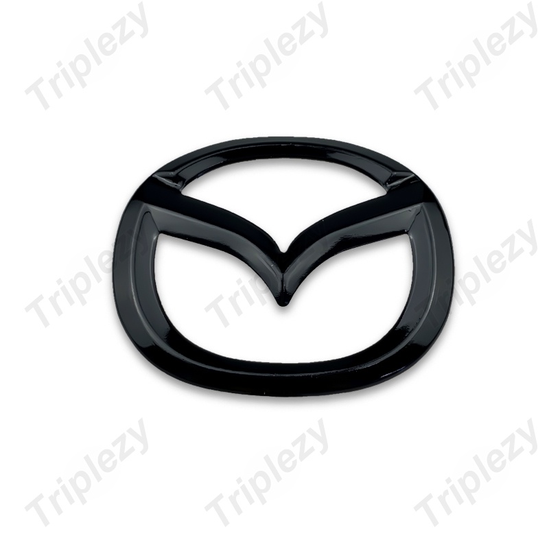 Miếng Dán Logo Bằng Thép Không Gỉ Cho Vô Lăng Xe Hơi Mazda 2 3 5 6 CX5 Demi CX3 CX30 MX5 CX7 8 323 CX9 CX8