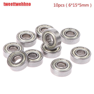 (Hàng Mới Về) Set 10 Vòng Bi 696zz Bằng Thép Carbon Cao Cấp