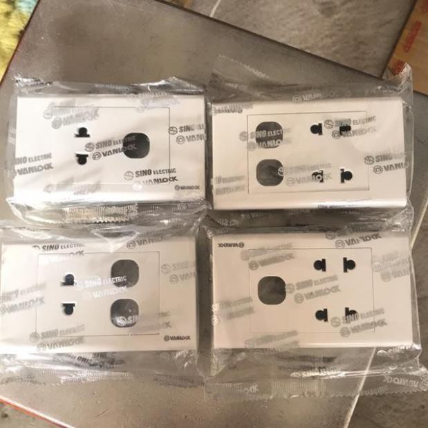 Mặt ổ cắm, mặt công tắc SINO S18