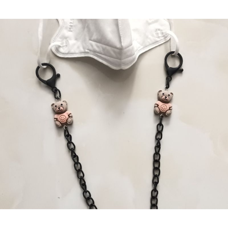 Dây đeo khẩu trang chống rớt mic gấu dễ thương mã AT34