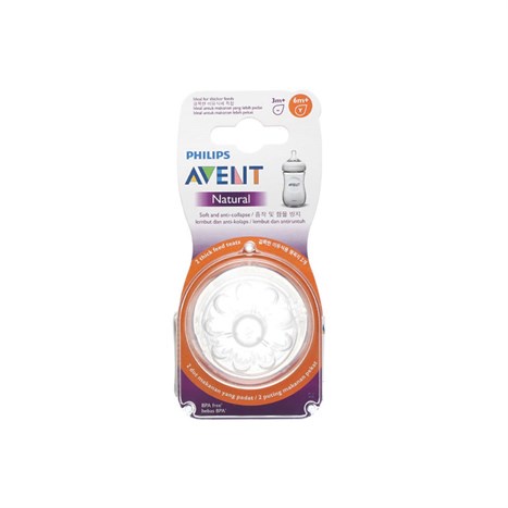 Núm ti mô phỏng tự nhiên thức ăn đặc Philips Avent