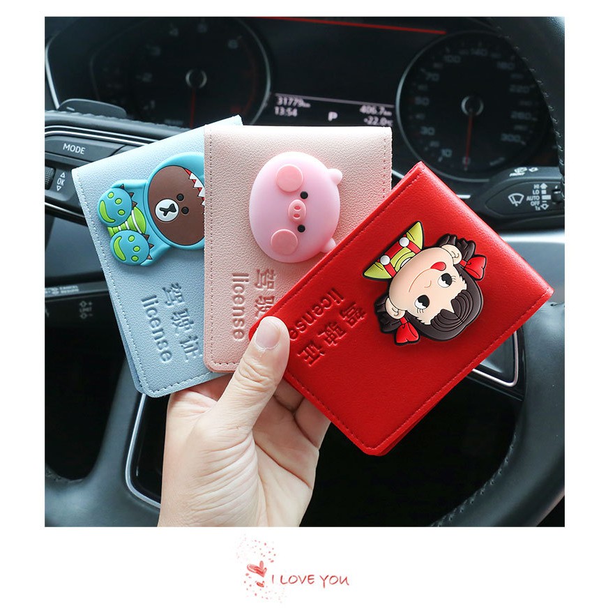 Ví Đựng Thẻ Họa Tiết Động Vật Hoạt Hình Dễ Thương – Dumi Shop