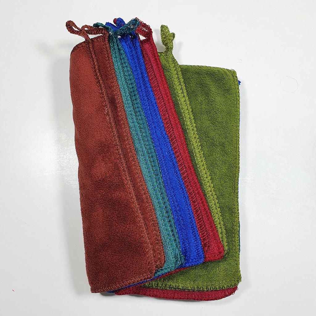 Khăn Spa Hanoitex Sợi Microfiber Cao Cấp Kích Thước 25*25cm
