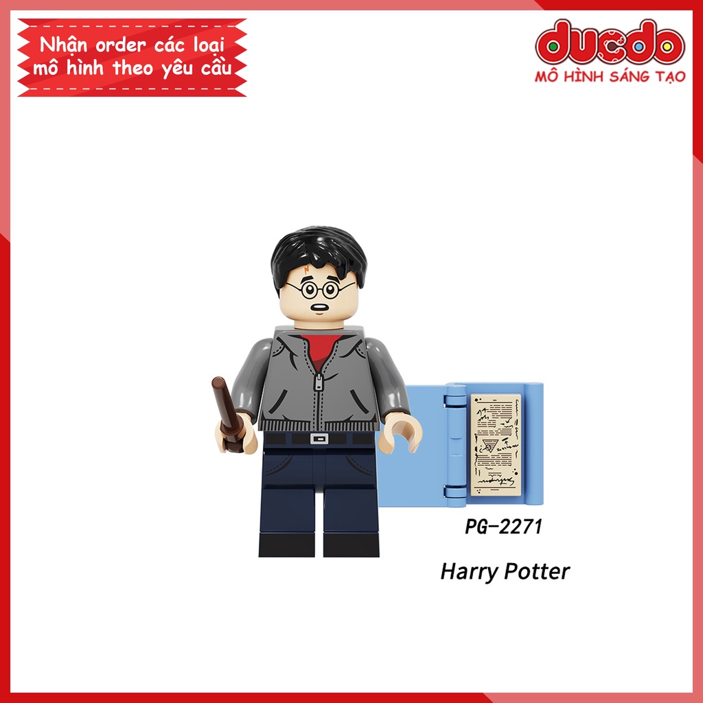 Minifigures các nhân vật trong Harry Potter - Đồ chơi Lắp ghép Xếp hình Mini Mô hình POGO PG 8285