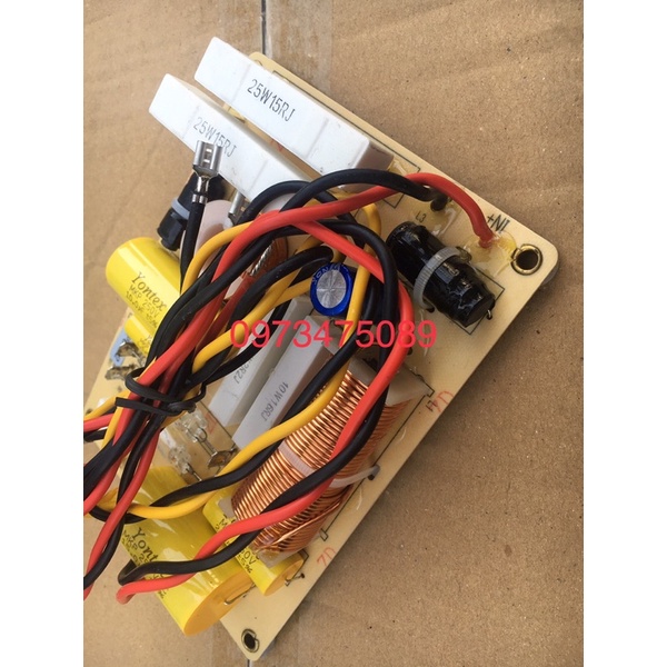 MẠCH PHÂN TẦN 2 LOA.1 BASS 1 TREBLE JB KP6012.Xịn Sò..