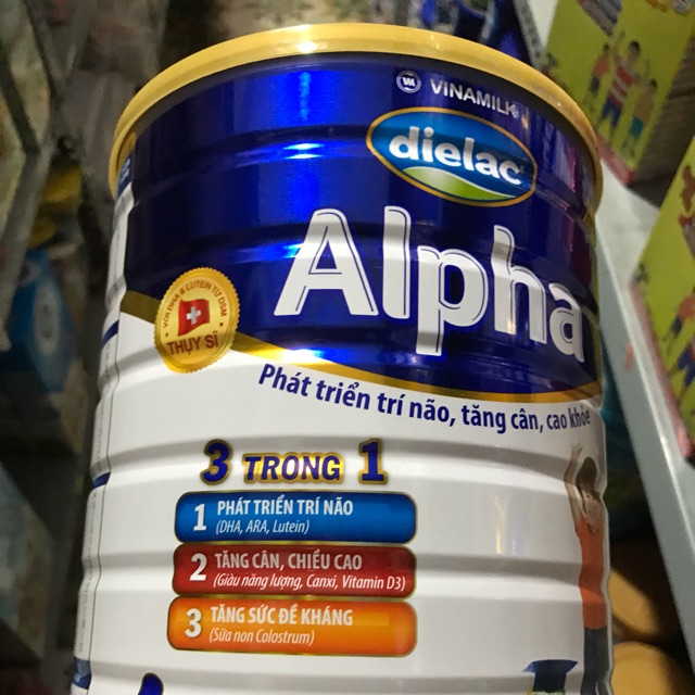 Sữa bột Dielac Alpha 4 HT 1500g