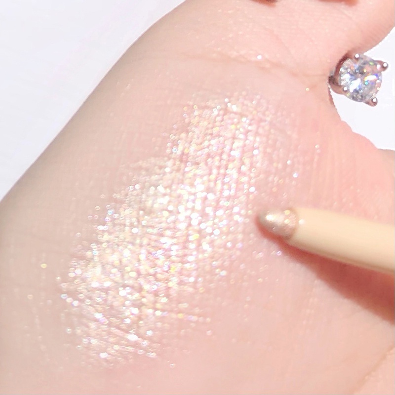 [Hàng mới về] Thỏi bút Sweet Mint Highlight kẻ mắt kiêm phấn mắt nhũ vỏ vàng