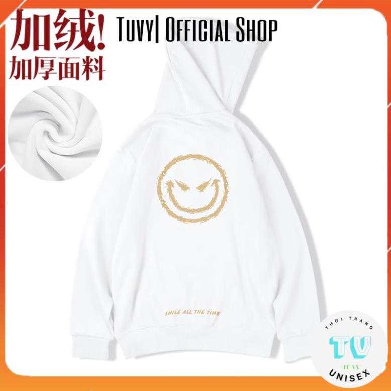 Hoodie nam nữ  TUVYSHOP  Áo Hoodie In Hình Mặt Quỷ Phong Cách Hip Hop dày ấm Mới Size M-8Xl