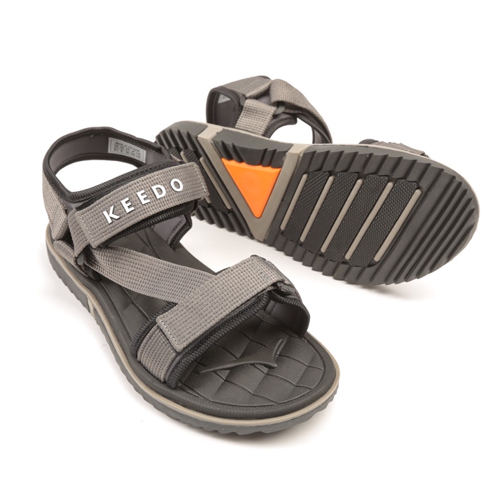 Giày sandal nam KEEDO KDS03 quai chéo đi chơi, đi học, du lịch