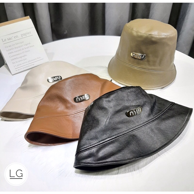 Mũ bucket da miu miu